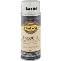 Cabot Brush Laquer Spray, 11.5 oz Satin