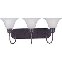 Boston Harbor Three Light Vanity Fixture, Oil Rubbed Bronze
