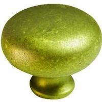 1 3/8" Matte Antique Brass Knob
