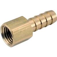 Barb Insert, 5/16in. FPT x 3/8in. Brass