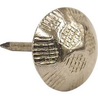 Upholstery Nails, Nickel 25 Pk