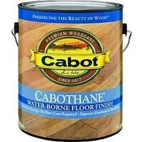 cabot cabothane water based floor finish, 1 gal gloss