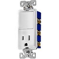 deco switch & outlet, white