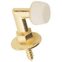 floor door stop brass bagged