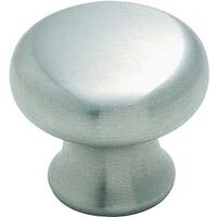 contemporary knob, stainless steel