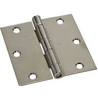 Square Hinge, 3 1/2in. x 3 1/2in. Chrome
