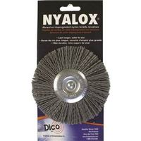 2395838 - 4"GRY CRS NYALOX MOUNTED WHEEL