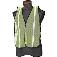 Lime & White Safety Vest