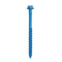 hex head masonry screws, 1/4in. x 1 3/4in. 25 pk