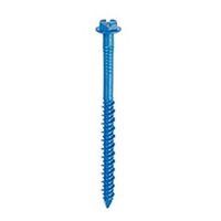 Hex Head Masonry Screws, 1/4in. x 1 3/4in. 25 Pk