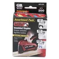 assorted color staples, 200 pk