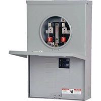 meter socket load center, 100 amp