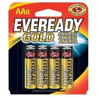 Eveready Alkaline, AA 8 Pk