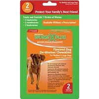 Worm X Plus For Large Dogs, 2 Pk