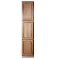 Wall Pantry, 18in. x 84in. x 24in.D Oak