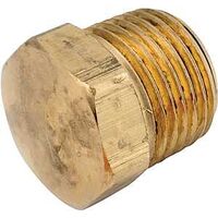 Hex Plug, 1/2in. Brass