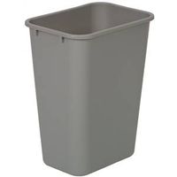 Continental 4114GY Rectangle Wastebasket