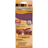 sandblaster flexible finish pad, 220 grit 3 2/3in. x 9 1/4in.