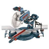 dual bevel slide miter saw with laser, 12in.