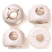 grip door knob protectors, clear