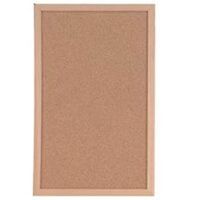 Cork Board with Wood Frame, 17" x 23"