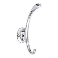 garment hook, chrome