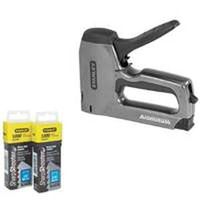 light duty staple gun with staple combo pack