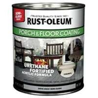 Rustoleum Semi-Gloss Porch & Floor Coating, 1 Qt Dove Gray