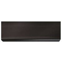 Bullnose Stair Tread, 9in. x 24in. Black