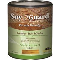 soy guard stain & sealer, 1 gal honey