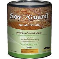 Soy Guard Stain & Sealer, 1 Gal Honey