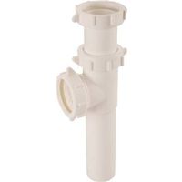 1 1/2in. pvc end outlet waste tube 