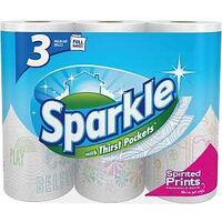 Sparkle Paper Towels, 3 Pk