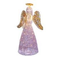 acrylic angel with harp, 36in.
