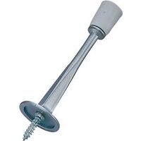 Satin Chrome Rigid Door Stop, 3 1/8in.