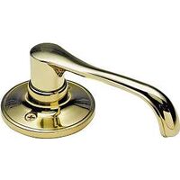 Dummy Leverset, Polished Brass