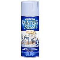 Satin Spray Paint, 12 oz Slate Blue