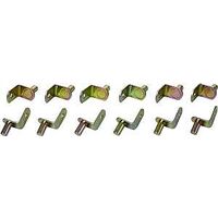 Shelf Support, 1/4" Gold 12 Pk