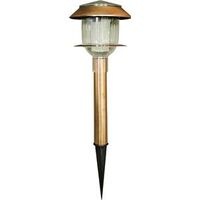 Solar Light Set, Steel & Copper 6 Pk
