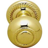 1 1/4" Polished Brass Knob