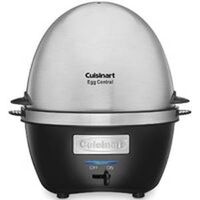 egg cooker, brushed stainless