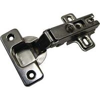 Full Overlay Mortise Hinge, Nickel