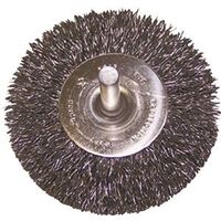 crimped radial wire end brush, 3in.