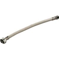 3/8in. x 1/2in. 12in. vinyl lavatory supply 