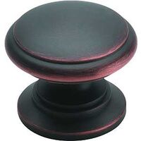 Cabinet Knob, 1 1/4in. Bronze