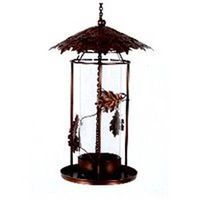 hanging oak leaf bird feeder