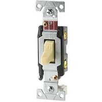quiet toggle switch, almond