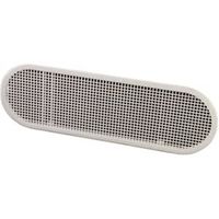 2777845 - 4X12IN WHITE OVAL SOFFIT VENT