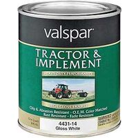 BPS Tractor & Implement Enamel, Gloss White 1 Qt