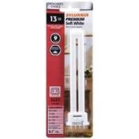 Four Pin Single Tube Compact Fluorescent Light Bulb, 13W